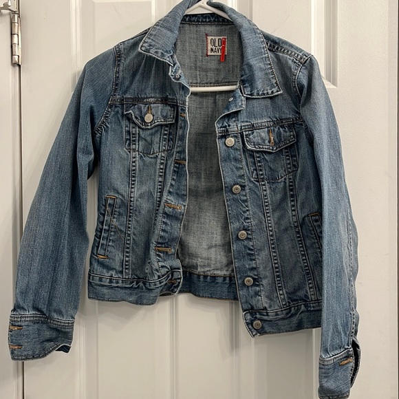 Old Navy Blue Jean Jacket - Picture 1 of 2